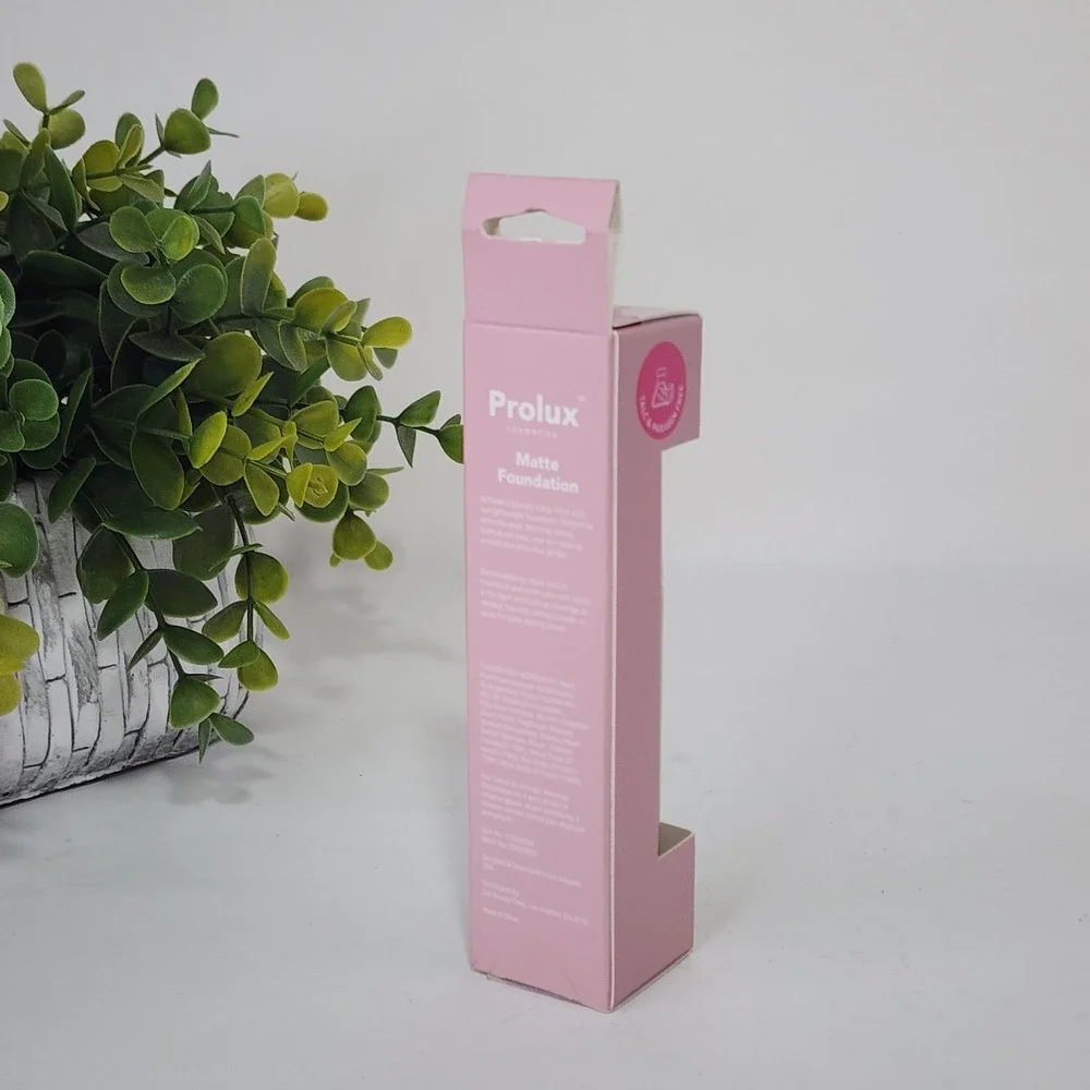Prolux Cosmetics Matte Foundation Linen Shade - 1.35 fl oz / 40 mL - New